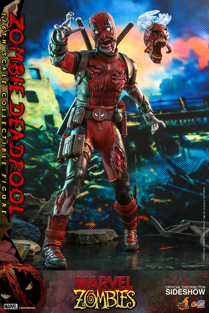 Hot Toys Comic Masterpiece Series - Marvel Zombies Zombie Deadpool