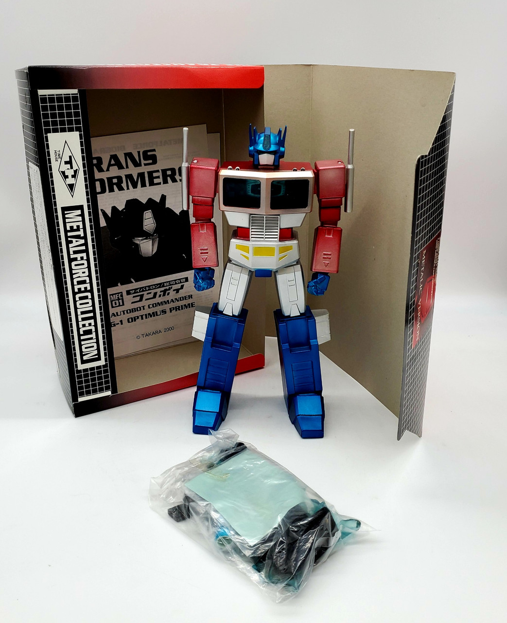 Takara Time House Transformers Optimus Prime Metal Force