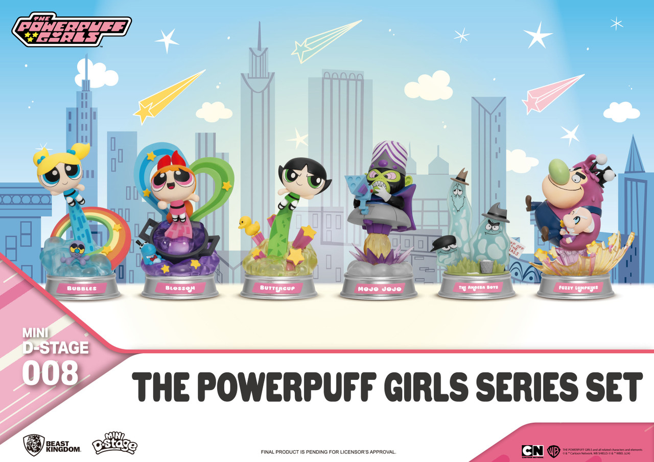 Powerpuff Girls MDS-008 Mini Figure set of 6
