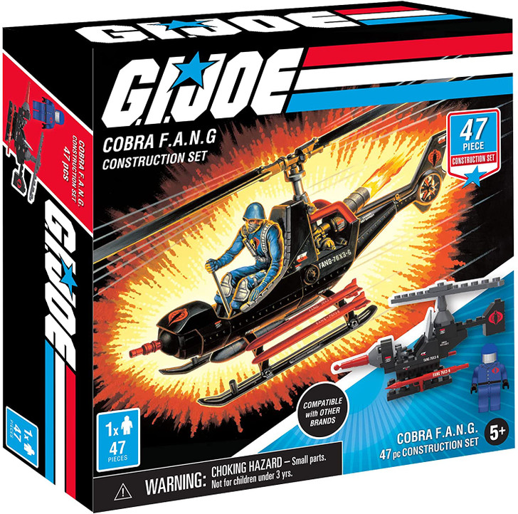 GI Joe Cobra F.A.N.G. Construction Set (47 Pieces)