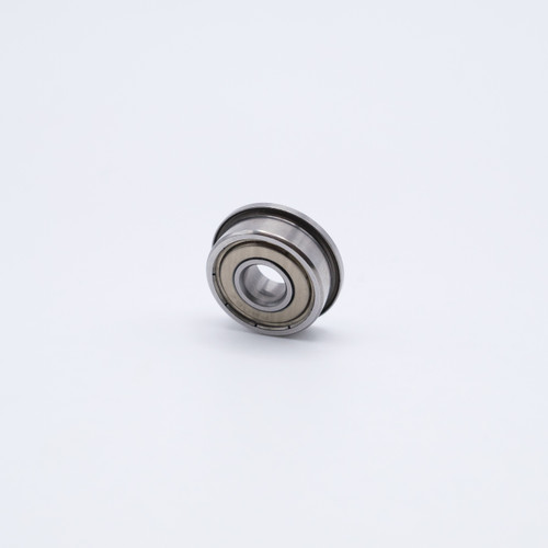 F695ZZ Miniature Flanged Ball Bearing 5x13x4mm Shielded - Bearings
