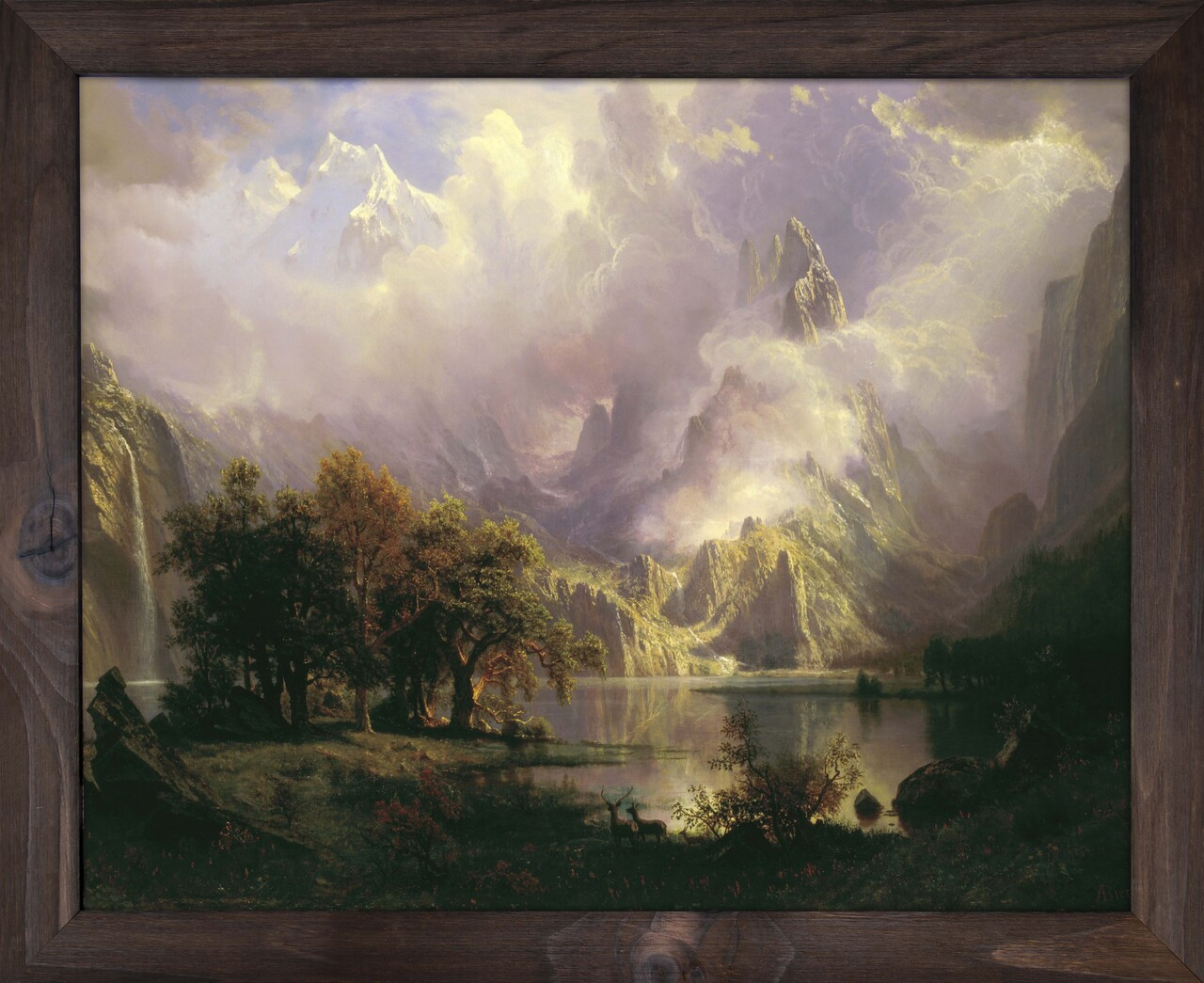 Rocky Mountain Landscape - Albert Bierstadt - Nelson Gifts