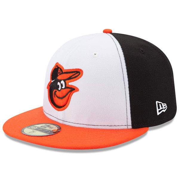 Men's New Era Baltimore Orioles Black/Orange/White On-Field
