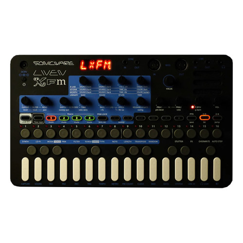 SonicWare Liven 8bit Warps Desktop Synth & Sequencer at Signal Sounds
