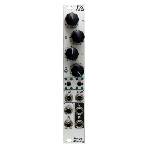 Happy Nerding FX Aid Pro Eurorack Effects Module (Silver) at