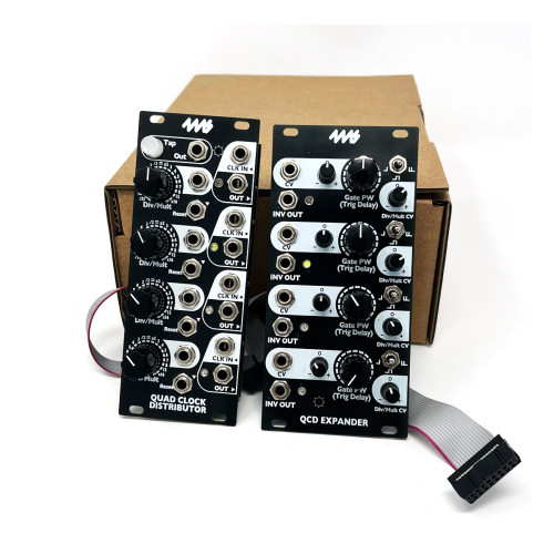 4ms Quad Clock Distributor Eurorack Module rev 2 (QCD) at Signal