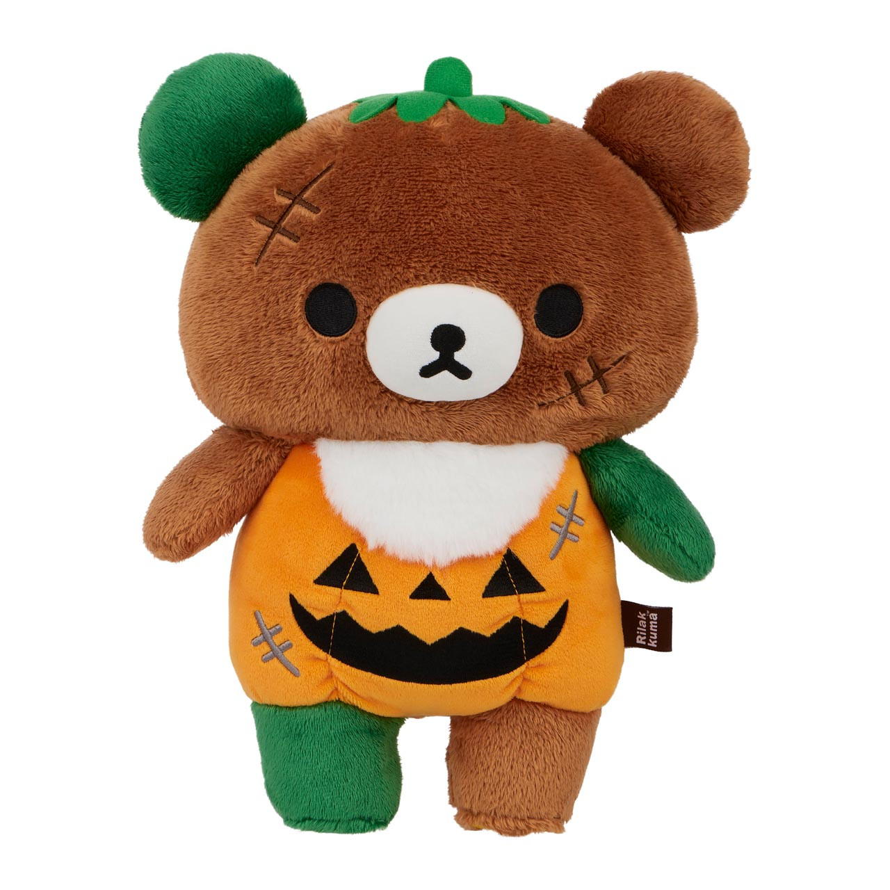 Chairoikoguma San-X Original Pumpkin Costume Plush | jellybeet