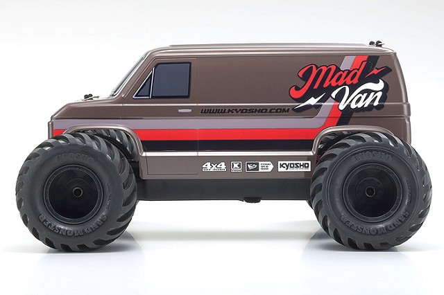 Kyosho 1/12 MAD VAN RC Body Finished #fab502br