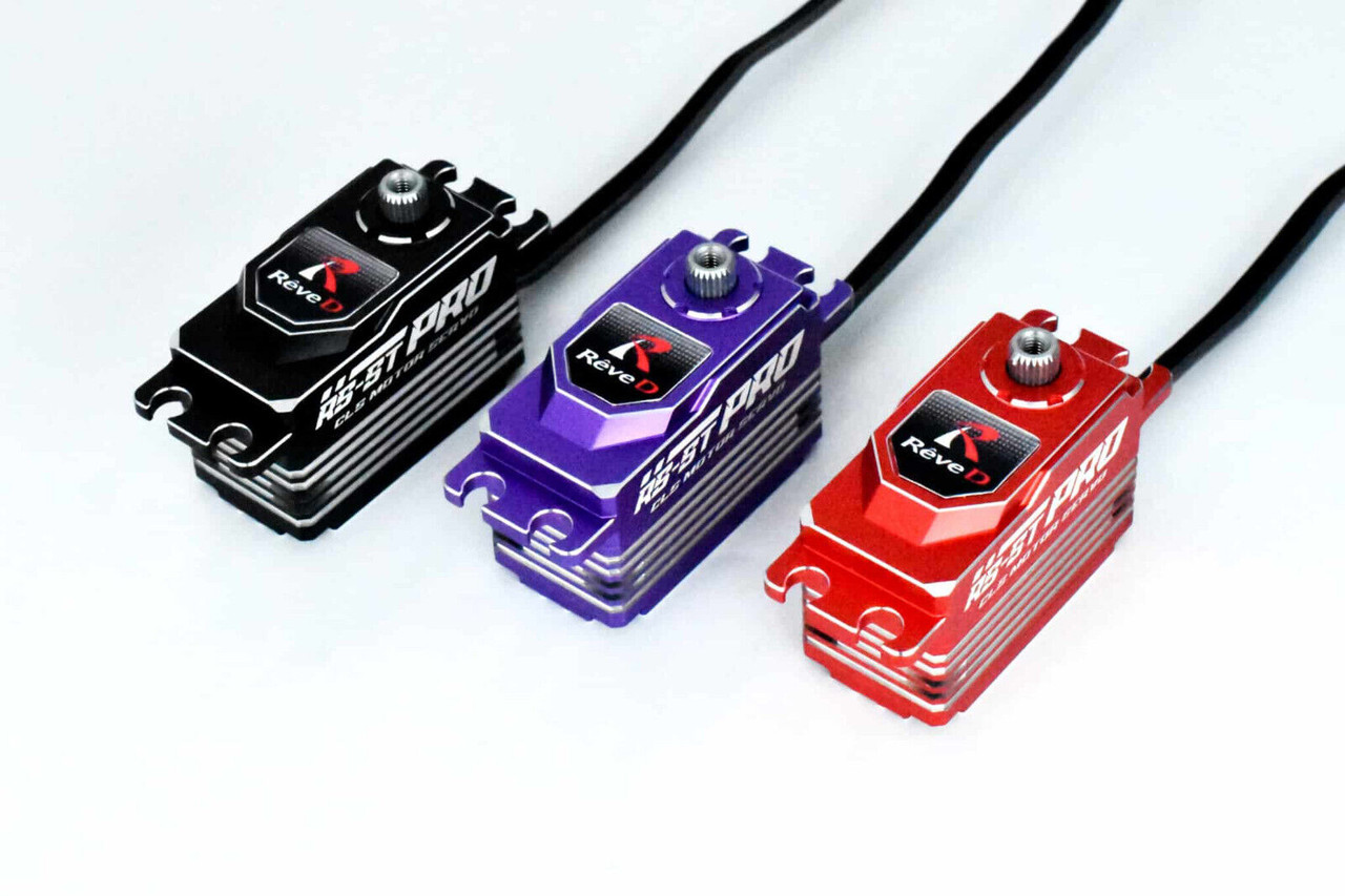 Reve D 1/10 RC Drift SERVO Digital Low RS-ST PRO -PURPLE- #RS-STPP