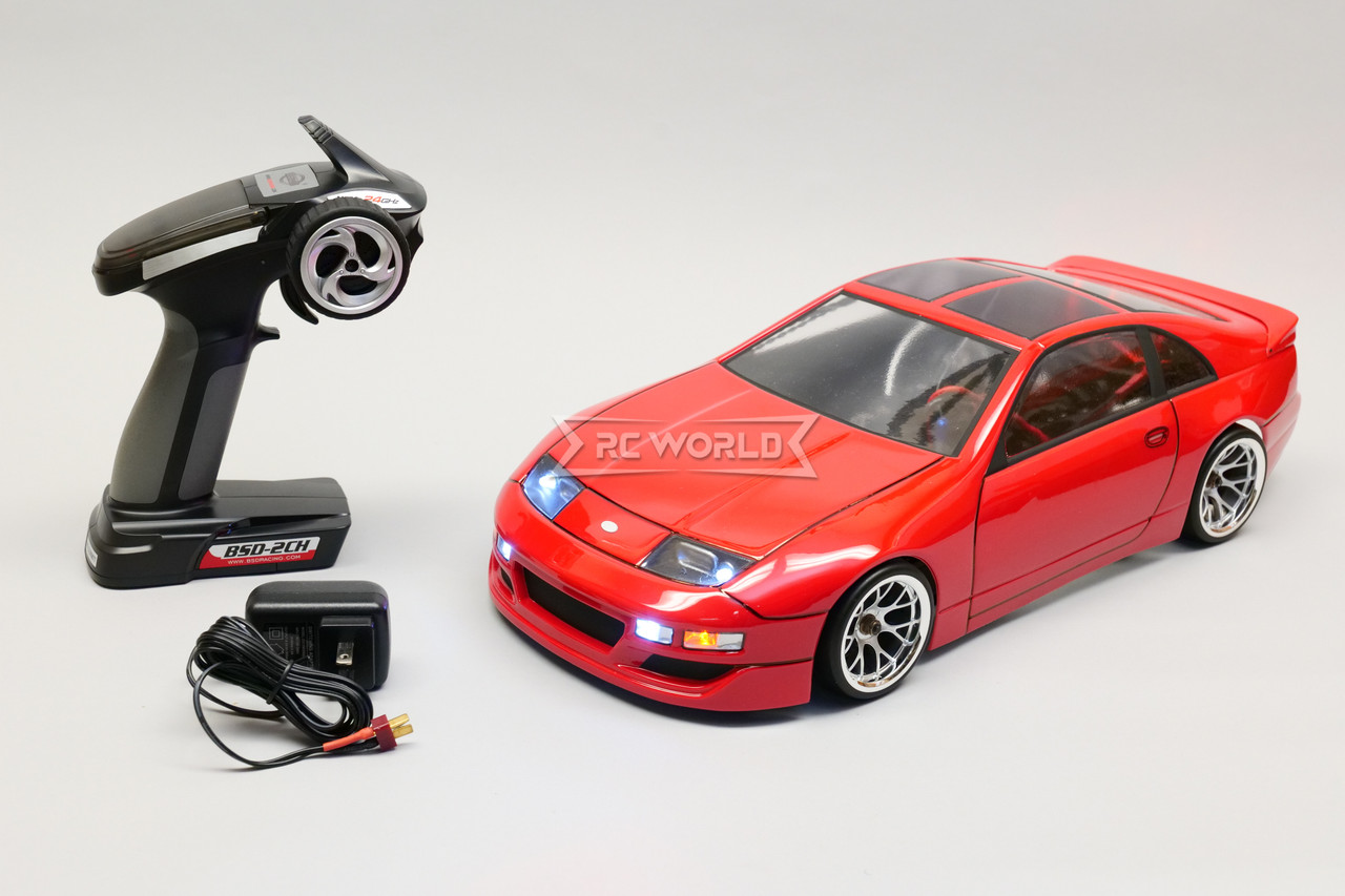 RC 1/10 NISSAN 300ZX Turbo AWD DRIFT RTR W/ LEDS -RED-