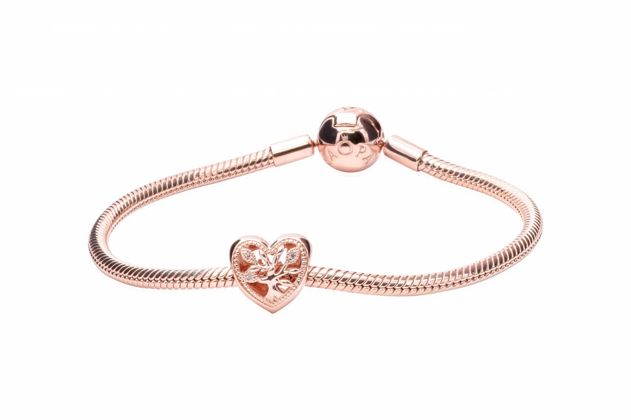 Pandora Family Tree Heart Bracelet Gift Set B801784-19 - Jacob
