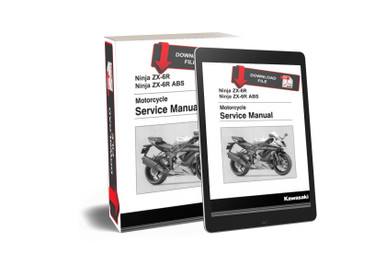 Service Manual Kawasaki 2018 Ninja ZX-6R ABS Repair
