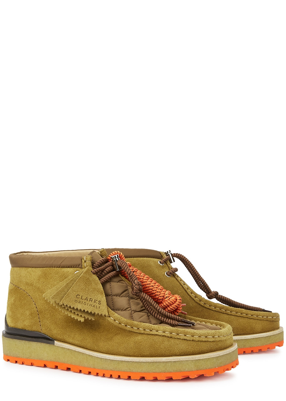 MONCLER GENIUS 2 Moncler 1952 X Clarks Wallabee suede desert boots