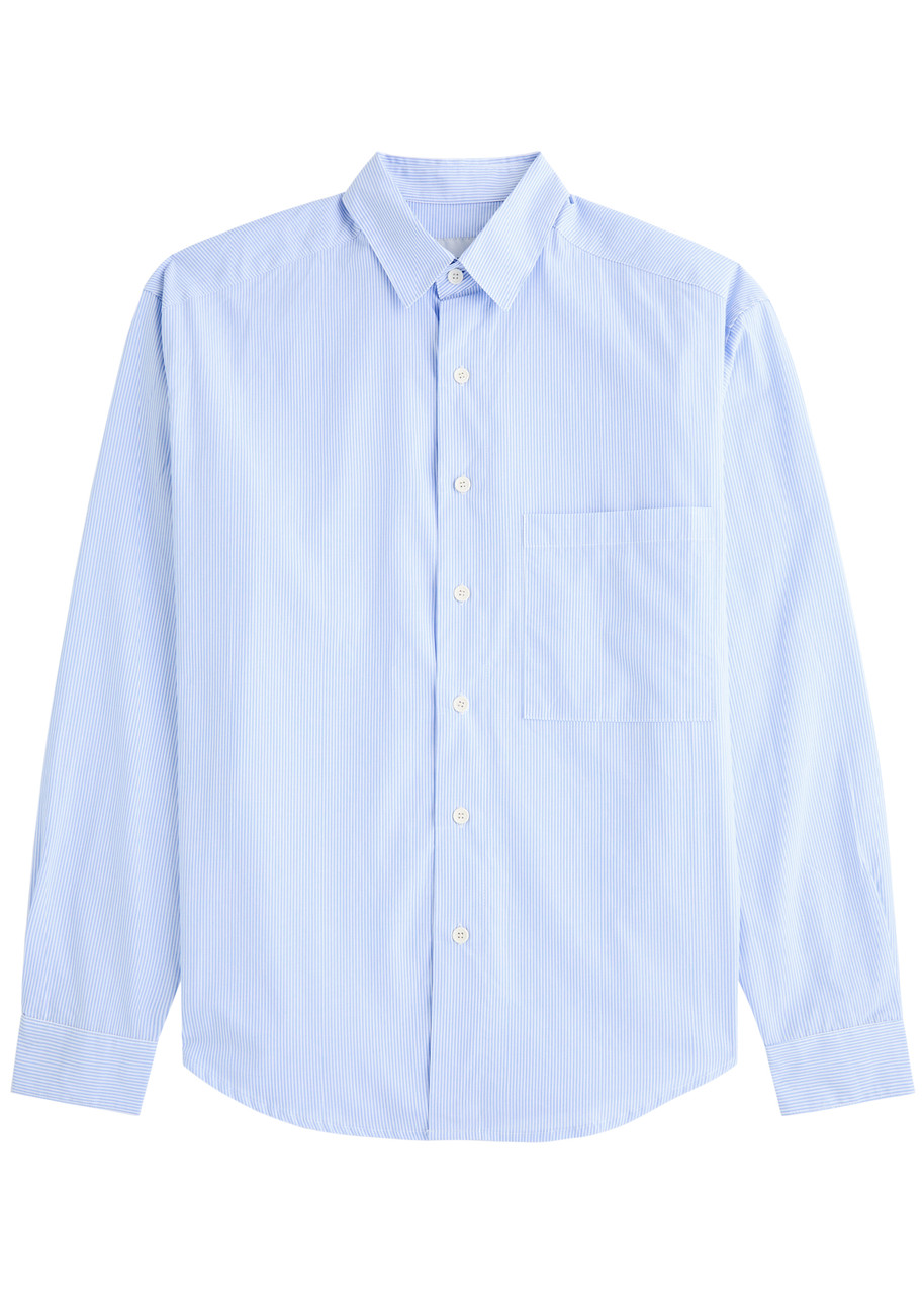 MKI MIYUKI ZOKU Striped cotton shirt | Harvey Nichols