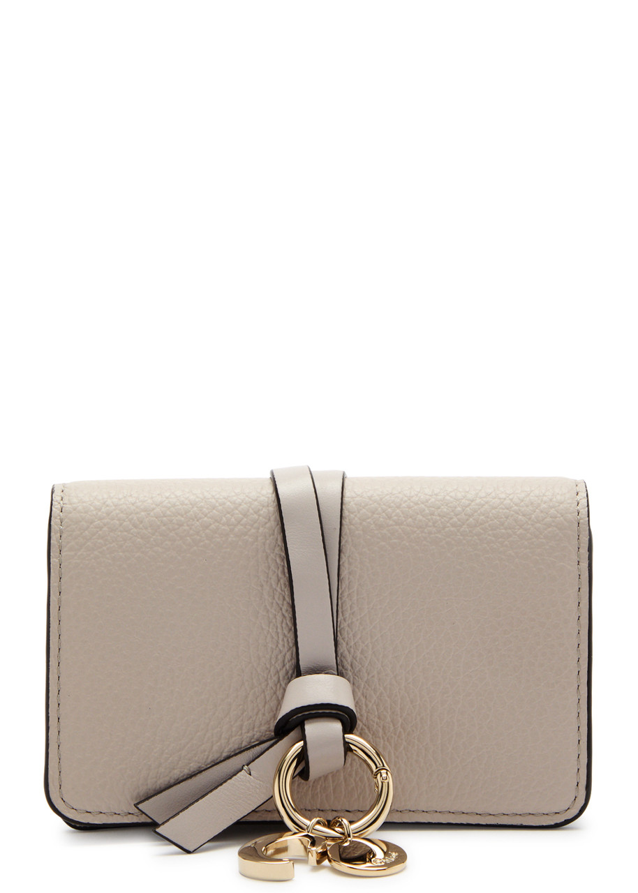 CHLOE Alphabet leather card holder | Harvey Nichols