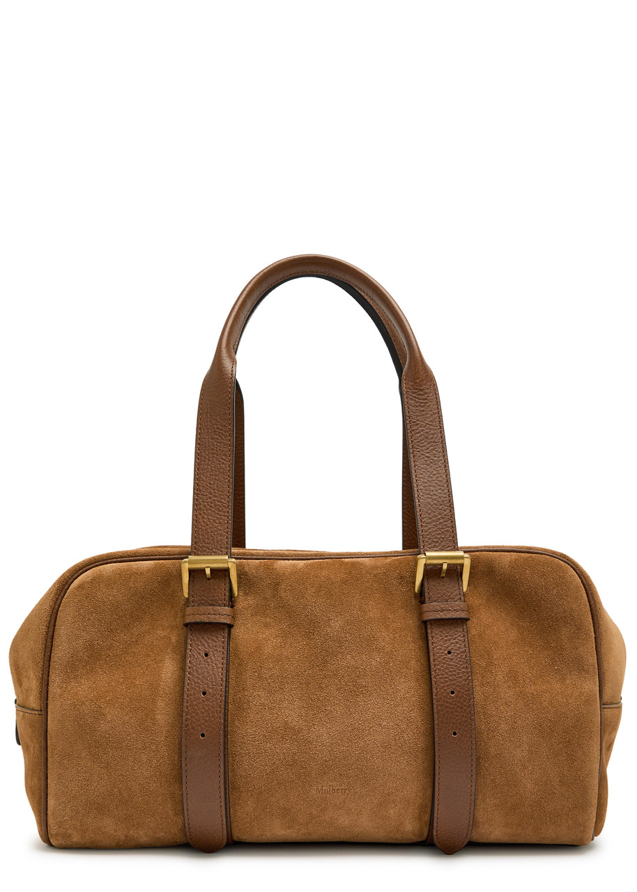 MULBERRY Boston suede shoulder bag | Harvey Nichols