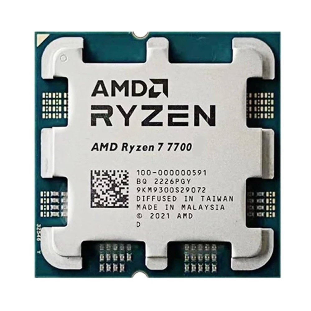 AMD Ryzen 7 7700 CPU AM5 Socket OEM without Cooler