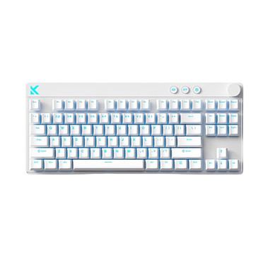 MCHOSE Mix 87 RGB Wired Keyboard White Magnetic Switch