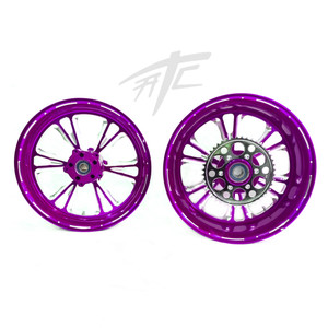 NINJA 240 FAT TIRE CANDY RED CONTRAST VANDETTA WHEELS 06-11