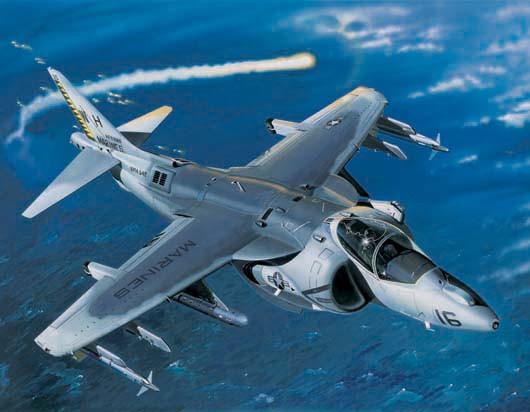 1/32 Trumpeter AV8B Harrier II Night Attack Aircraft - Squadron.com
