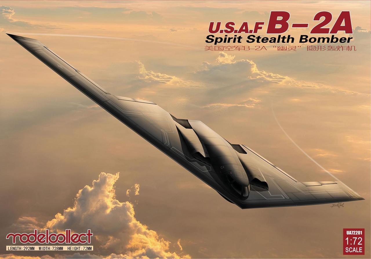 1/72 ModelCollect USA.F. B-2A Spirit Stealth Bomber - Squadron.com