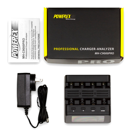 MH-C9000PRO Professional Charger-Analyzer | Powerex by Maha Energy