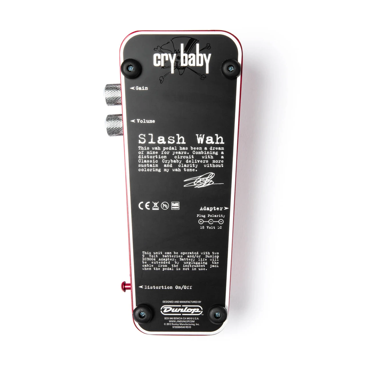 SLASH CRY BABY® WAH - Dunlop