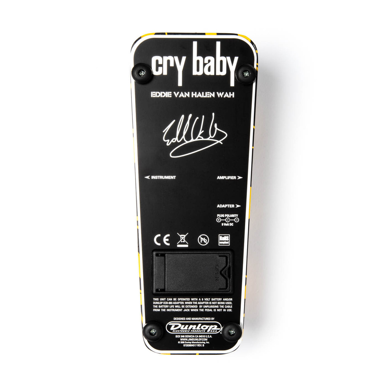 CRY BABY® EVH WAH - Dunlop