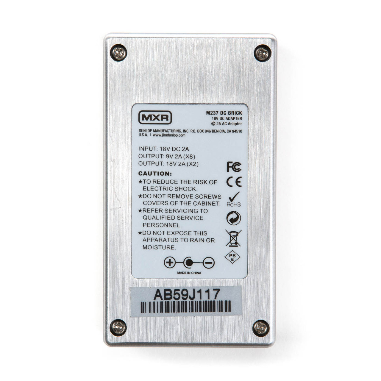 MXR® DC BRICK™ POWER SUPPLY - Dunlop