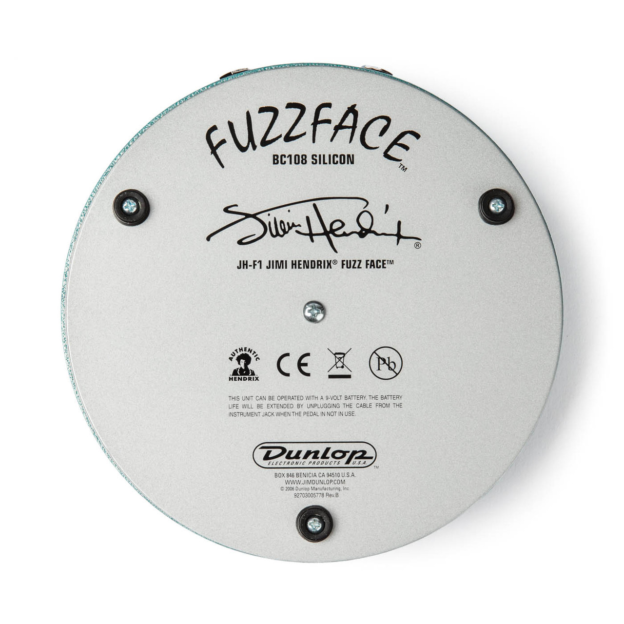 JIMI HENDRIX® FUZZ FACE® DISTORTION - Dunlop