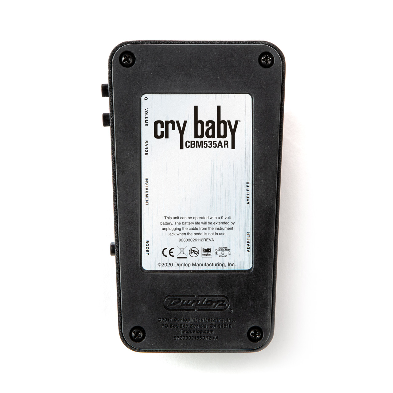 CRY BABY® Q MINI 535Q AUTO-RETURN WAH - Dunlop