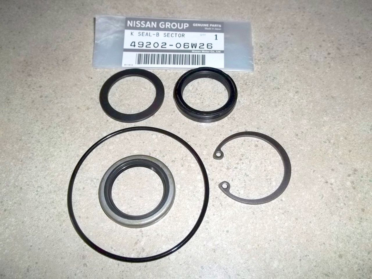 Power Steering Box Sector Output (Lower) Seal Kit 1980-1983.0