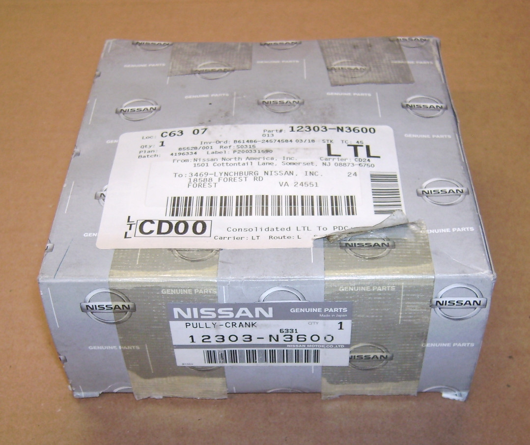 X Front Crankshaft Pulley Harmonic Balancer L24 L26 L28 240Z 260Z