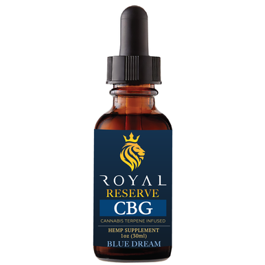 Blue Dream Tincture - Organic CBG Oil - Royal Reserve Hemp