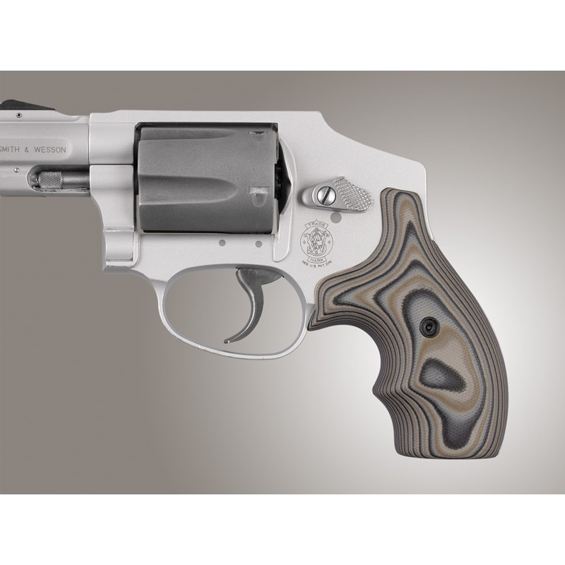 Hogue Smooth G10 Grip for S&W J Frame Round Butt Bantam