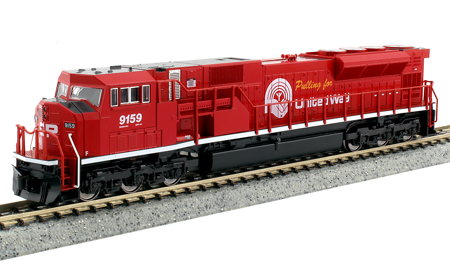 Kato N 176-5628 DCC Ready EMD SD90/43MAC Locomotive Canadian