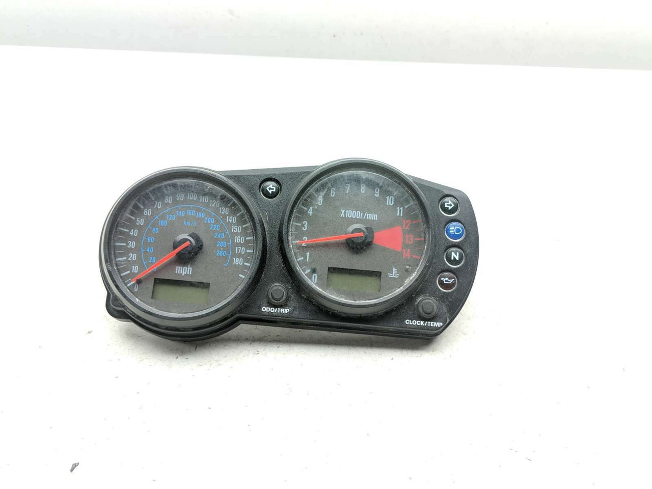 02 03 Kawasaki Ninja ZX9R ZX900 Gauge Speedometer Tachometer