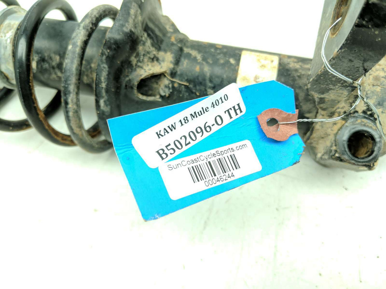 18 Kawasaki Mule 4010 KAF 620 4x4 Front Right Brake Drum Shock