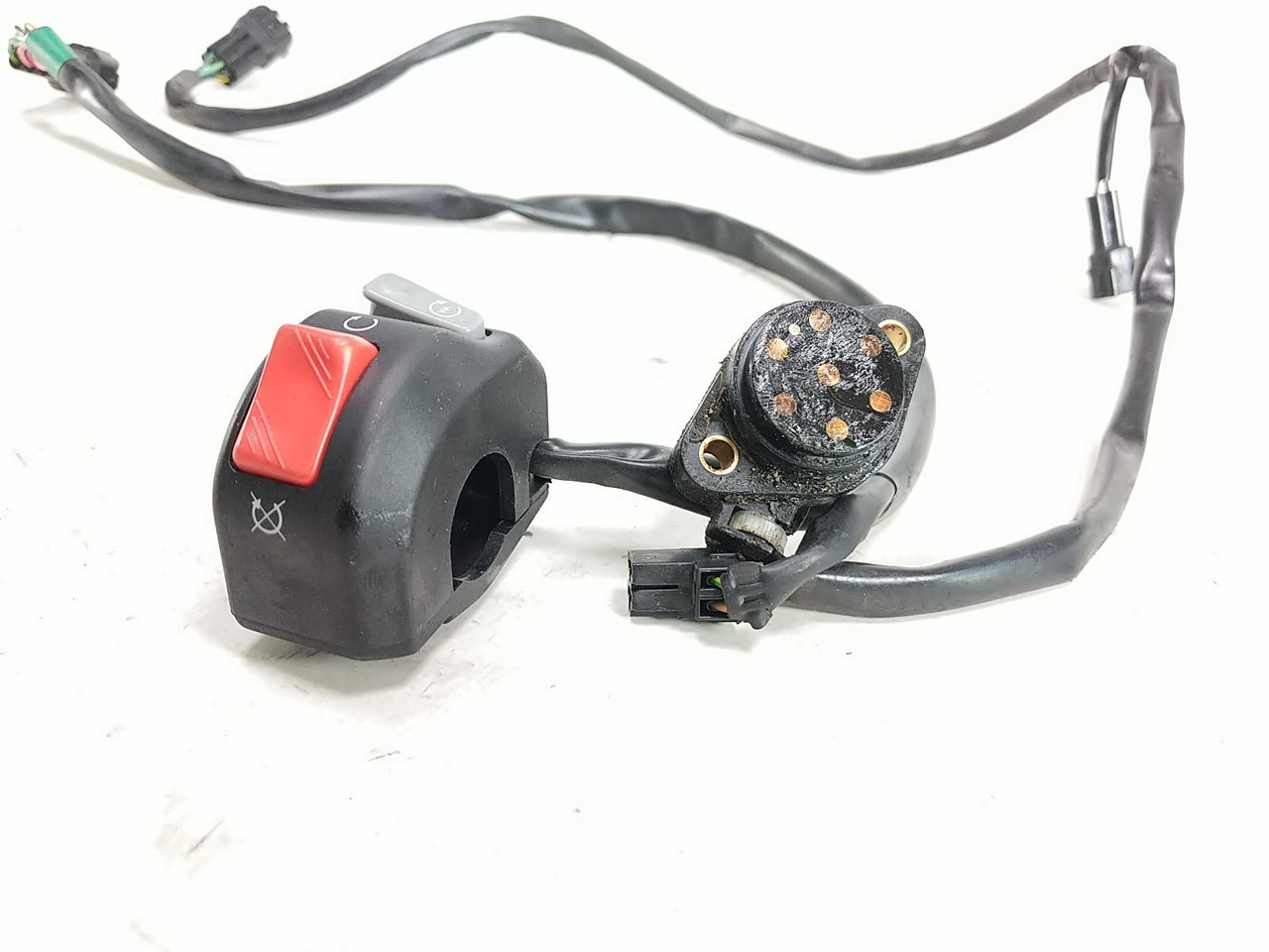 17 Kawasaki ZX 636 ZX6R Right Control Start Stop Switch & Position