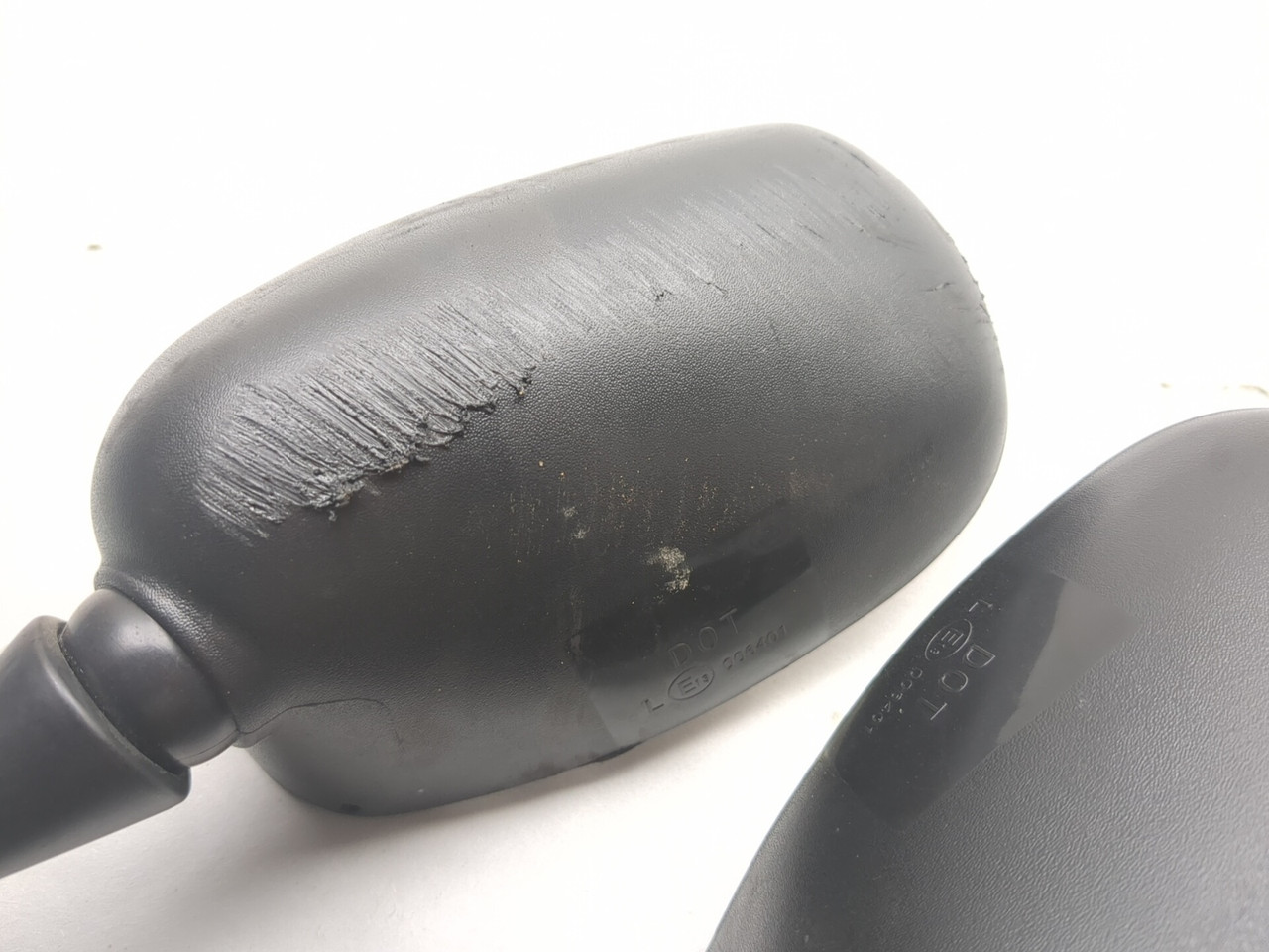 07-08 Kawasaki Ninja ZX600 ZX6R Front Left Right Mirror SCRATCHED