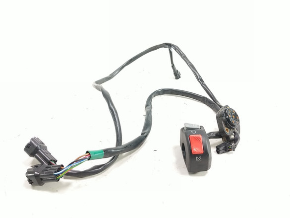 17 Kawasaki ZX 636 ZX6R Right Control Start Stop Switch & Position