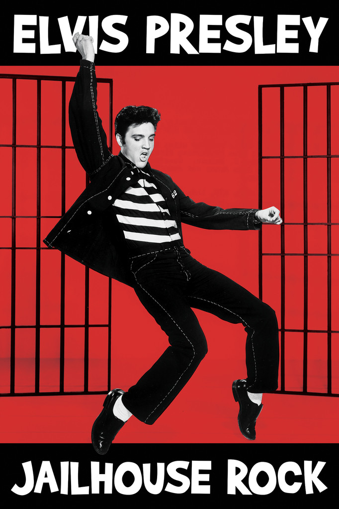 Elvis Presley Jailhouse Rock Movie Poster 24x36 inch - Poster Foundry