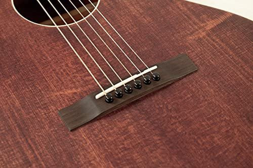The Loar LH-204-BR Brownstone Small Body Acoustic Guitar - Guitars