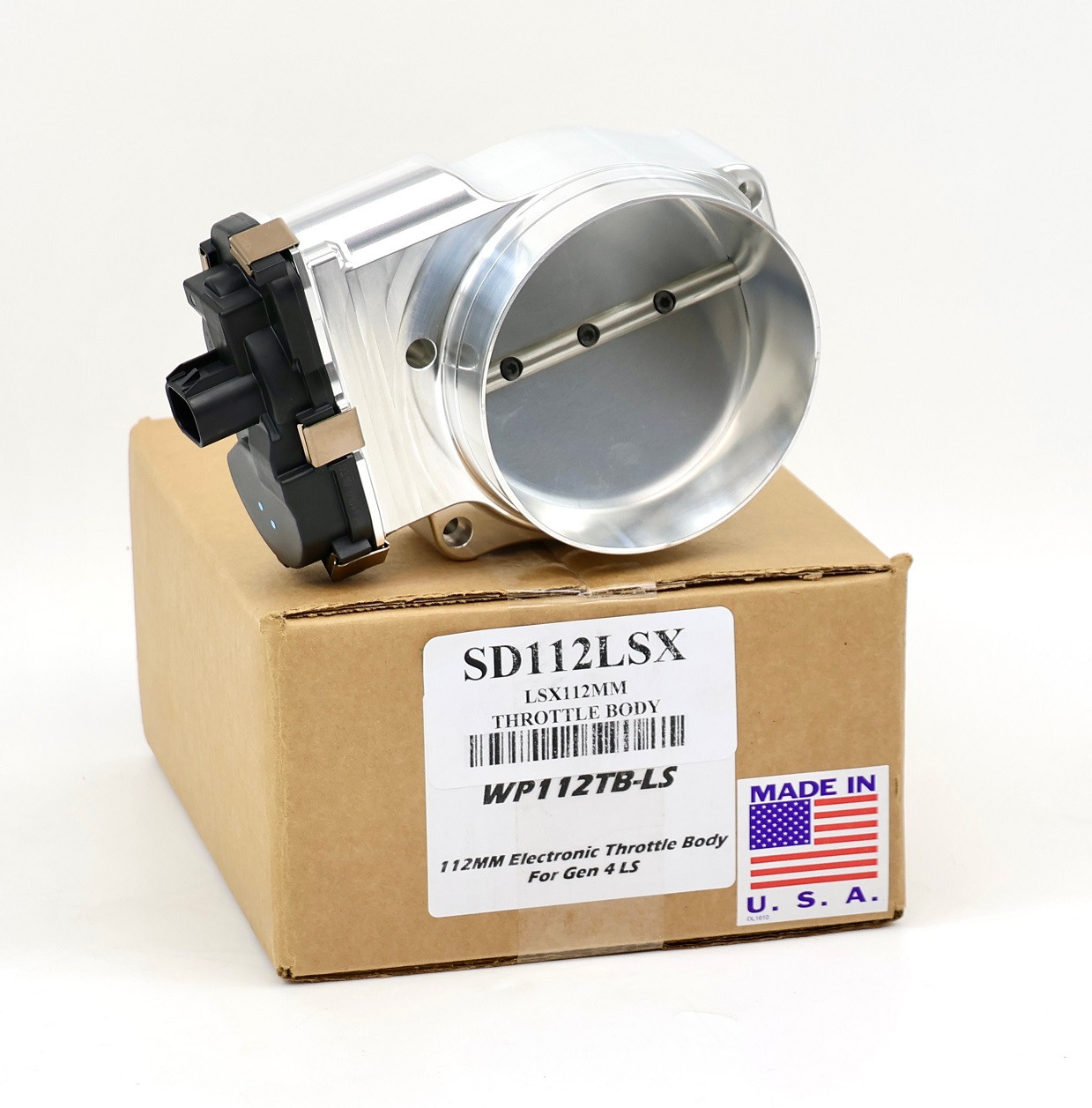 Nick Williams 112mm LS Drive-By-Wire Throttle Body – CNC Billet