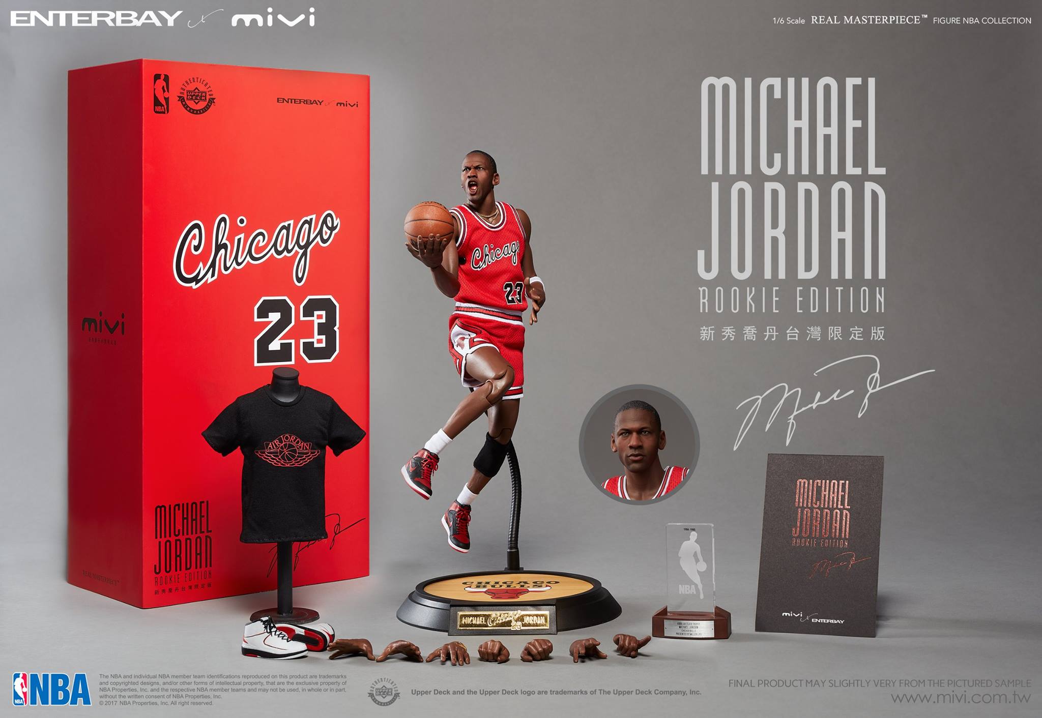 Enterbay Michael Jordan Rookie Edition 1/6 Scale Figure (MIVI