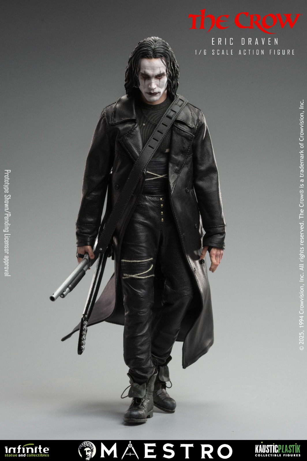 Kaustic Plastik × Infinite Statue (KP-43222) 1/6 Scale The Crow