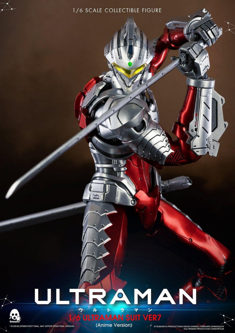 Threezero 1/6 Scale ULTRAMAN Suit Ver.7 Figure (Anime Version)