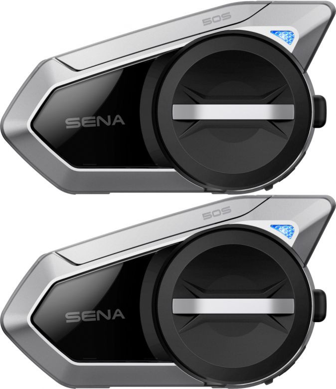 Sena 50S HD Bluetooth Comm System - Dual Pack - Motorcycle