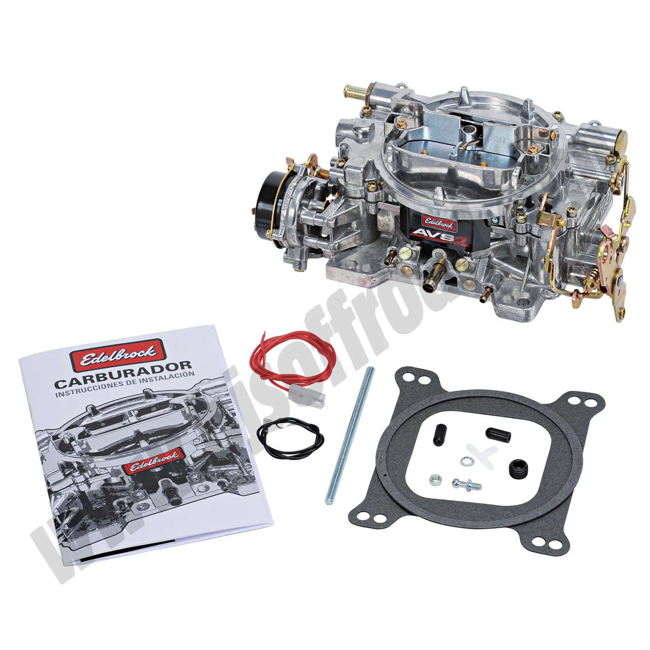 Edelbrock 1901 AV2 Series 500 cfm Carburetor With Electric Choke