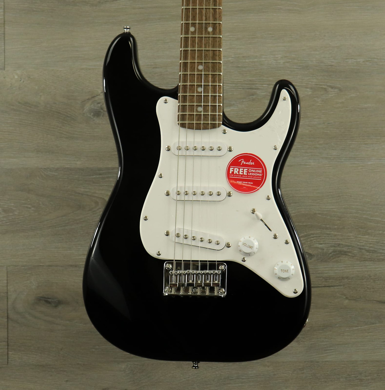 Squier Mini Stratocaster with Laurel Fretboard Black - K&S Music